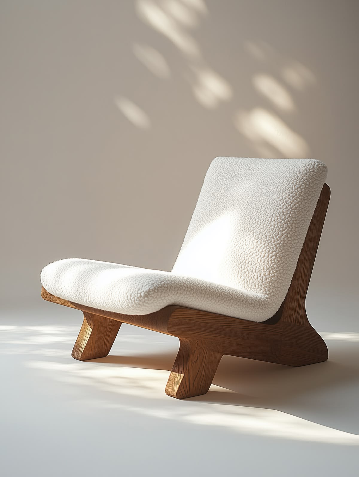 Armchair trắng tối giản